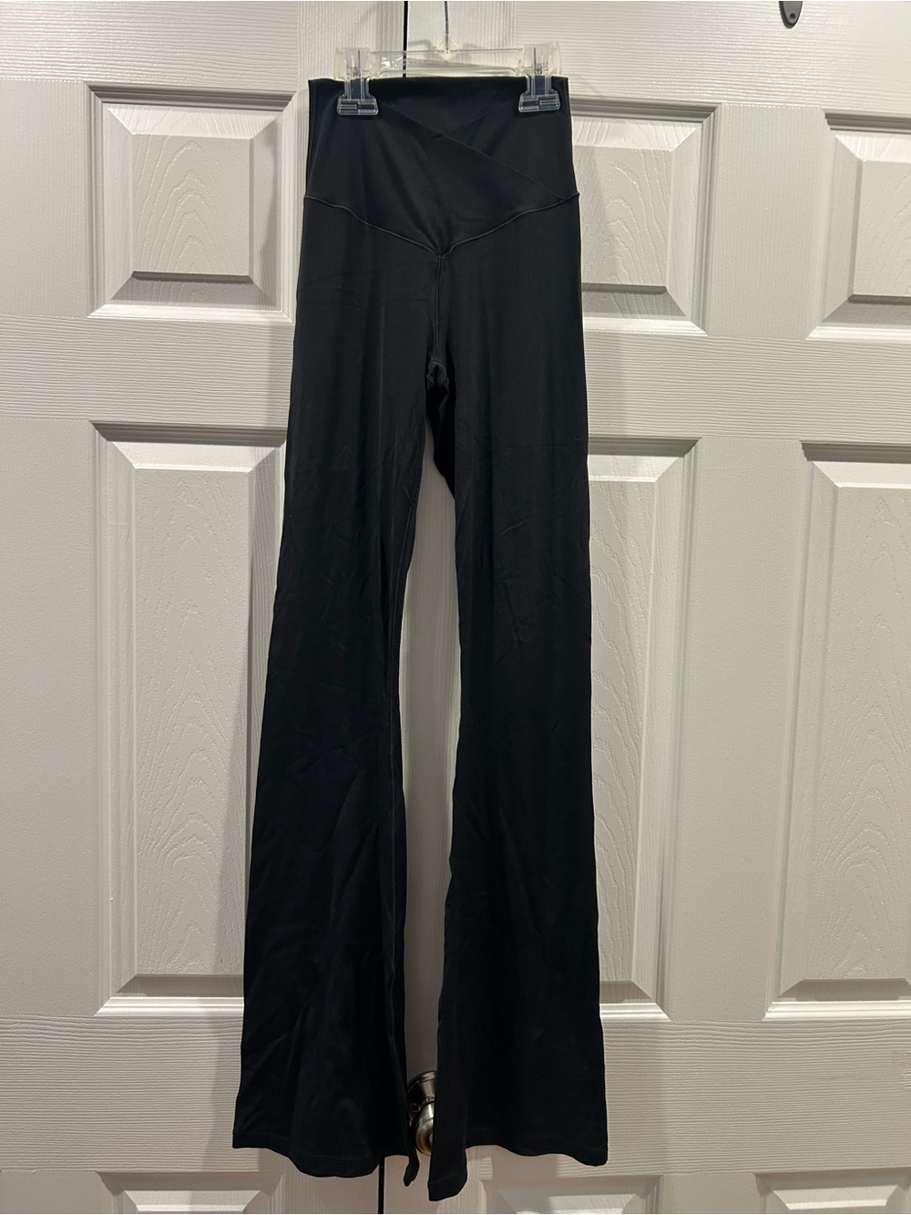 Aerie High Waisted Crossover Flare Legging View 3